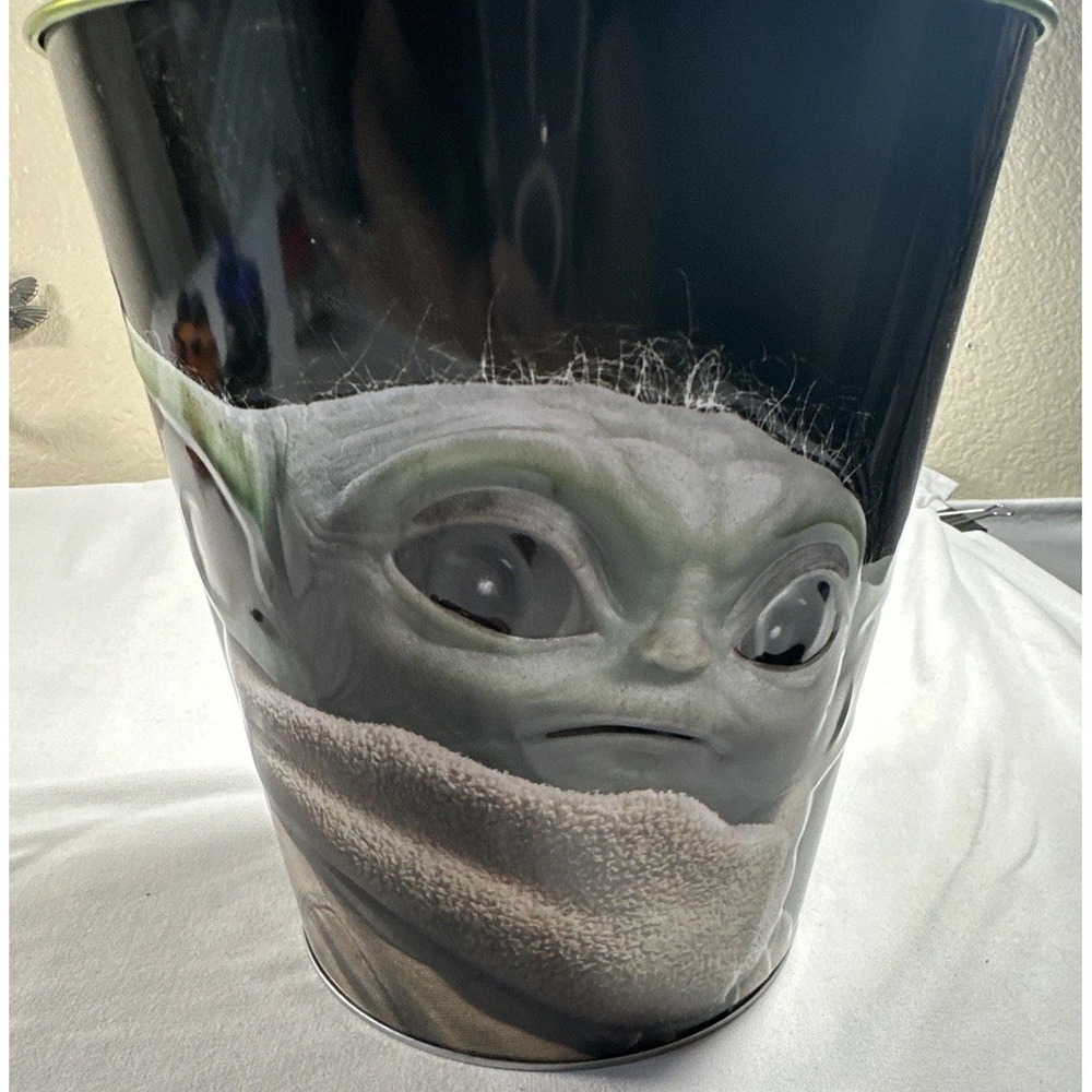 Mandalorian Grogu Popcorn Bucket Baby Yoda Star Wars Disney Movie 2026 New